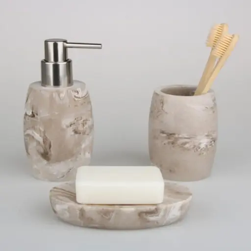 [BATHAC3] 360 HOME LOTION BOTTLE MOUTH CUP SOAP PLATE
