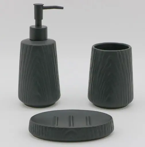 [BATHAC37] 360 HOME AIRPLANE BOX KIT LOTION BOTTLE MOUTH CUP SOAP DISH