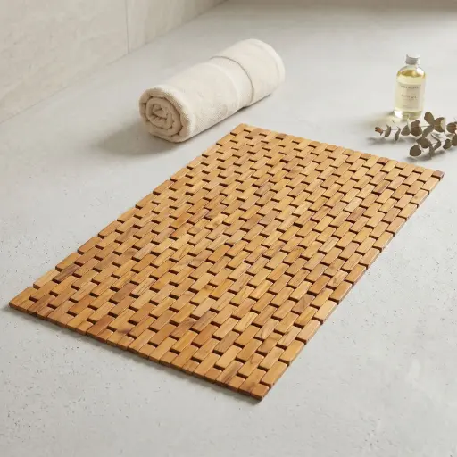 [BATHAC70] 360 HOME MAT BAMBOO 45x75cm, , 1300g