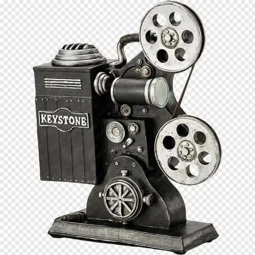 [HODE88] 360 HOME MINIATURE DECORATIVE FILM PROJECTOR 17.7*6.8*21.9cm