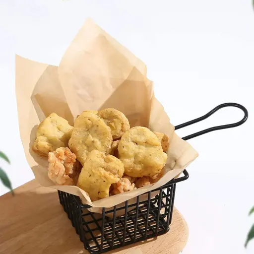 [MEBO1] 360 HOME TALL SQUARE IRON FRENCH FRY BASKET 22*13*9.2 BLACK 