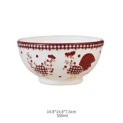 [EASC5] 360 HOME EASTER BOWL, LARGE WHITE 14.8*14.8*7.5cm