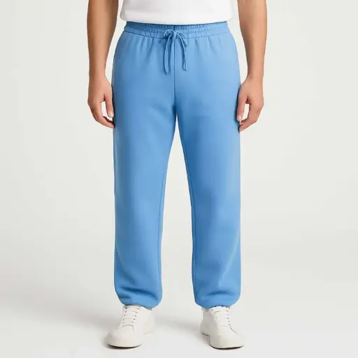 [EGMPB-BL] 360 COTTON,MEN'S PANTS, 100% EGYPTIAN COTTON BLOSH MEN PANT BLUE