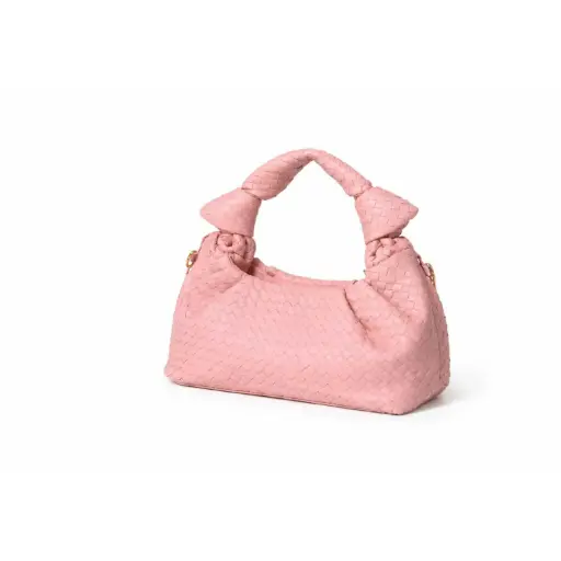 [B12] 360 COTTON BAG TIGHT BASKET WEAVE SOFTLY CURVED SILHOUETTE