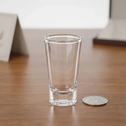 [ACLC-59] 360 HOME POLYCARBONATE LIQUEURS GLASS THICK BASE 4.5*7CM(25ML)