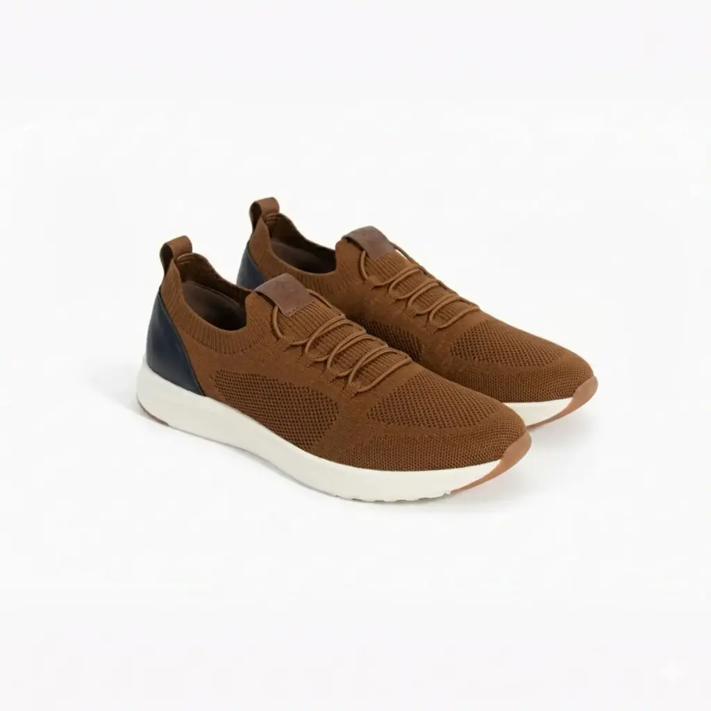 [Y309145C]  360 COTTON SNEAKERS CLOTH CAMEL  43