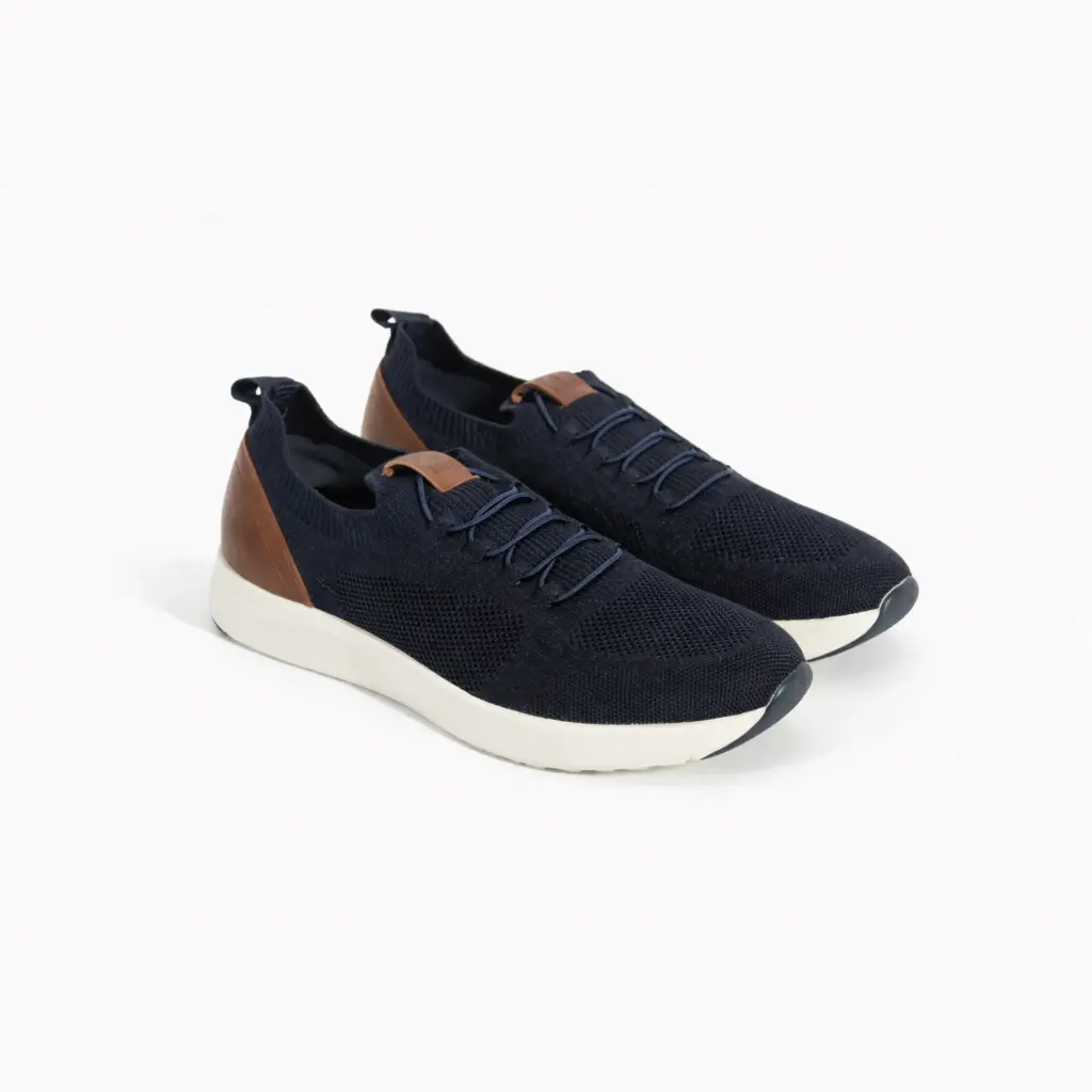 [Y309146C]  360 COTTON SNEAKERS CLOTH NAVY  43