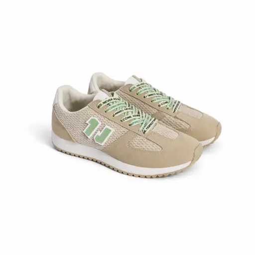 [A227165D] 360 COTTON TENNIS SHOES BEIGE 39