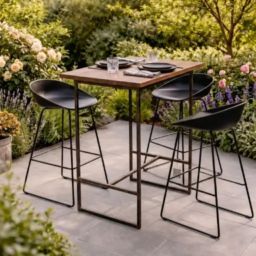 [PLCH2] 360 HOME CHAIR BUCKET STYLE METAL BASE&FOOTREST ACRYLIC SEAT 43*43*73 BLACK