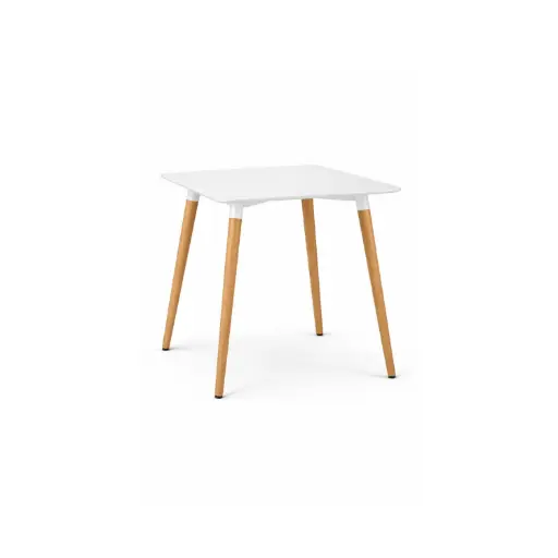 [PLTA14] 360 HOME SQUARE KITCHEN DINING TABLE L60*W60*H69.5 WHITE