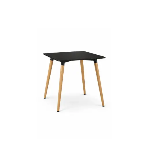 [PLTA15] 360 HOME SQUARE KITCHEN DINING TABLE L60*W60*H69.5 BLACK