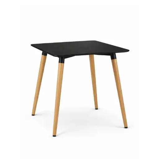 [PLTA18] 360 HOME SQUARE KITCHEN DINING TABLE L70*W70*H75 BLACK