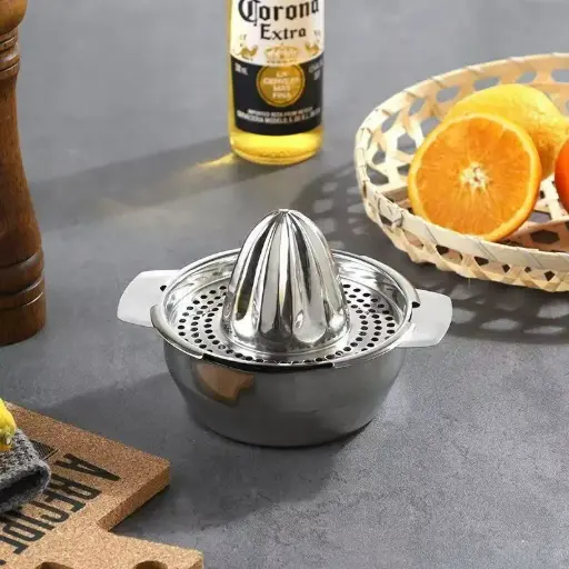 [MK-KIT36] 360 HOME MY KITCHEN STAINLESS CITRUS SQUEEZER 15*5.5*15CM