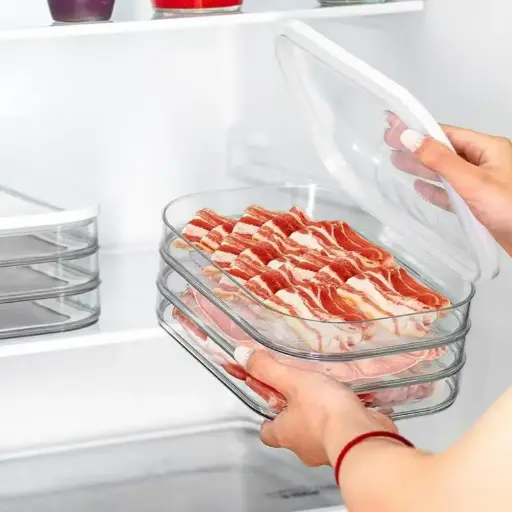 [MK-KIT88] 360 HOME MY KITCHEN PLASTIC FRIDGE STORAGE BOX 22.5*16*9CM 