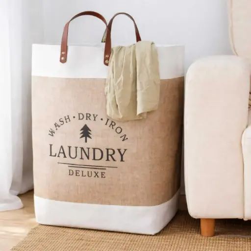 [MB-LAH2] 360 HOME MY BATHROOM HOOVEN FOLDABLE LAUNDRY BASKET 33*34*53
