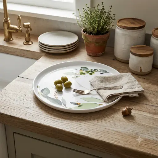 [MK-MT7] 360 HOME MY KITCHEN MULTIUSE TRAYS MELAMINE 27cm