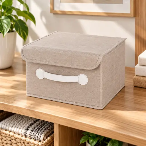 [MH-ORG17] 360 HOME BOX ORGANIZER MULTIUSE 28*28*2
8CM WITHOUT LID RH OXFORD CLOTH STORAGE BASKET