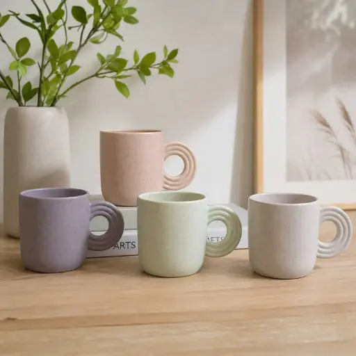 [MK-MUG12] 360 HOME MY KITCHEN COZY DESIGNED MUG 350ML 8.2*9