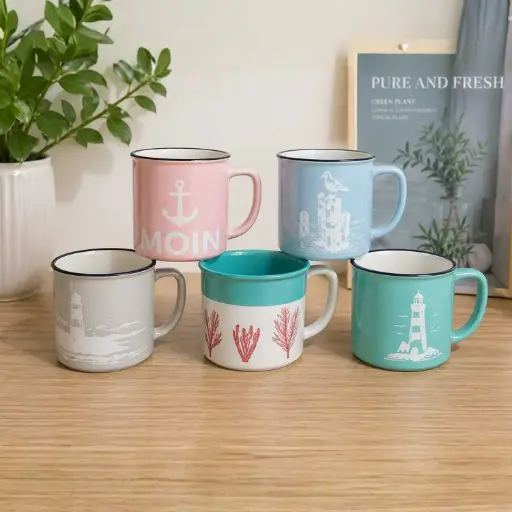 [MK-MUG17] 360 HOME MY KITCHEN COZY DESIGNED MUG 500ML 9.8*9.2