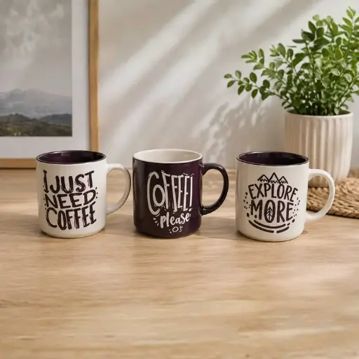 [MK-MUG31] 360 HOME MY KITCHEN COZY DESIGNED MUG 590ML 10.5*10