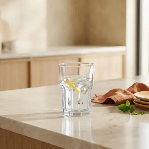 [MK-LG8] 360 HOME MY KITCHEN SHORT GLASS CUP 240ML (72PCS/BOX)
