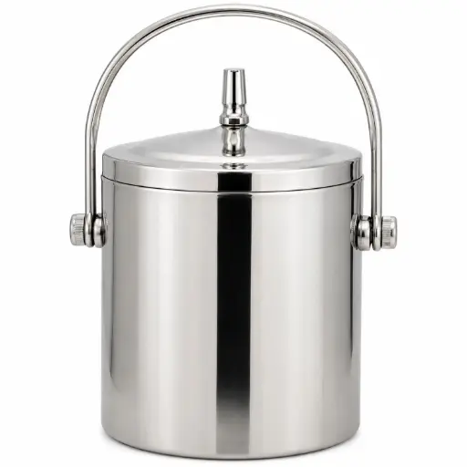 [MH-IB2] 360 HOME MY HOME STRAIGHT ICE BUCKET 2L SILVER
