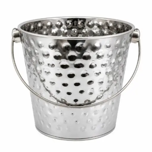 [MH-IB10] 360 HOME MY HOME HAMMERED ICE BUCKET 20CM/4.0L SILVER