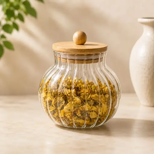 [MK-GLAS25] 360 HOME JAR TG007（1PC/COLOR BOX36PCS/CTN)T:110MMH:140MMW:390G (36PCS/BOX)