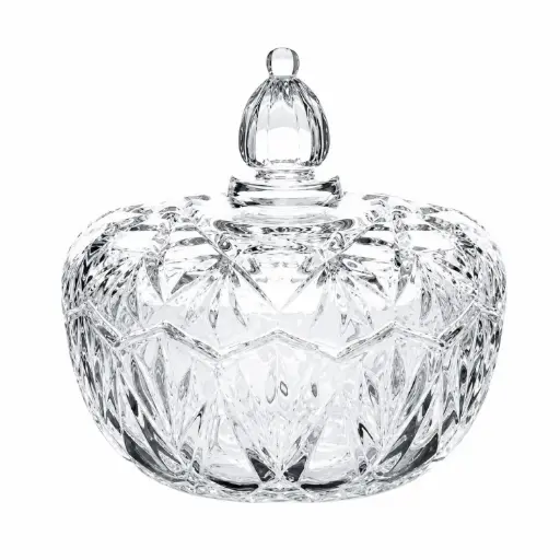 [MK-GLAS39] 360 HOME GLASS CONTAINER 808 DOFU BOWL 5PCS SET 130+220+400+650+960ML (16PCS/BOX)