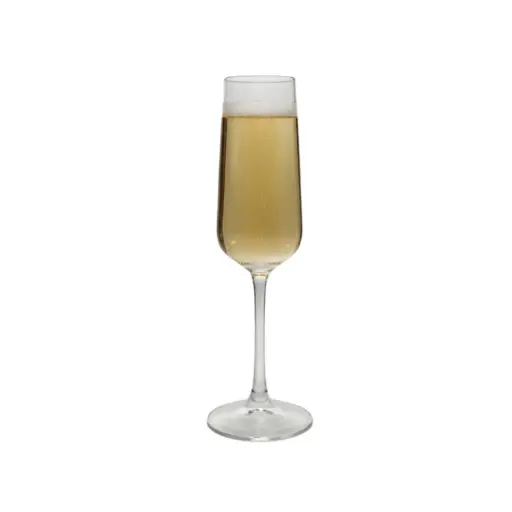 [MK-GLAS50] 360 HOME  CHAMPAGNE GLASS PACKAGED IN 6 COLOR BOXES T:46MM B:73MMH:244MM W:173G V:283ML  (8PCS/BOX)