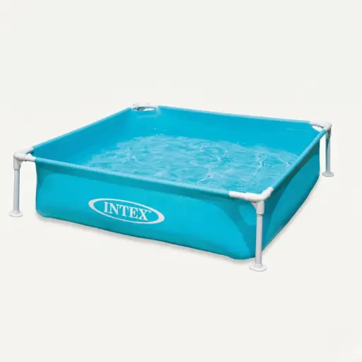 [MH-SI6] 360 HOME SUMMER INFLATABLE OUTDOOR POOL Small square tubular pool 122cmX122cmX30cm