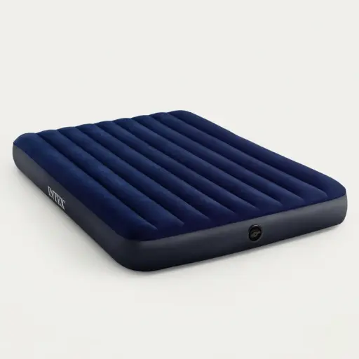 [MH-SI24] 360 HOME SUMMER INFLATABLE AIR MATTRESS Dark blue single-person cable air mattress 99cmX191cmX25cm                                                                                                                                                                                                                                           
