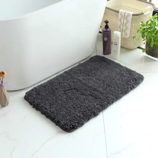 [MH-CAR1] 360 HOME MY HOME MULTI USE CARPET 50*80 GREY MICROFIBER 2100GSM