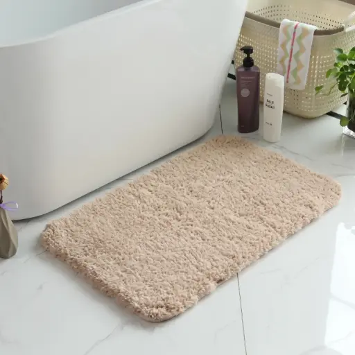 [MH-CAR3] 360 HOME MY HOME MULTI USE CARPET 50*80 BEIGE MICROFIBER 2100GSM