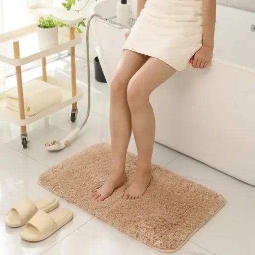 [MH-CAR7] 360 HOME MY HOME MULTI USE CARPET 50*80 BEIGE MICROFIBER 1600GSM