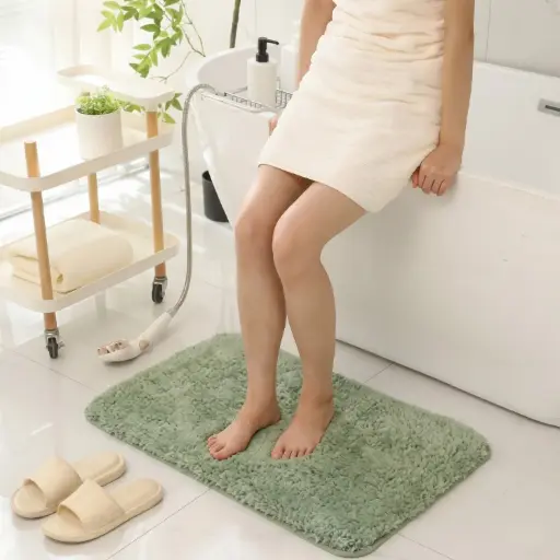 [MH-CAR8] 360 HOME MY HOME MULTI USE CARPET 50*80 MINT MICROFIBER 1600GSM