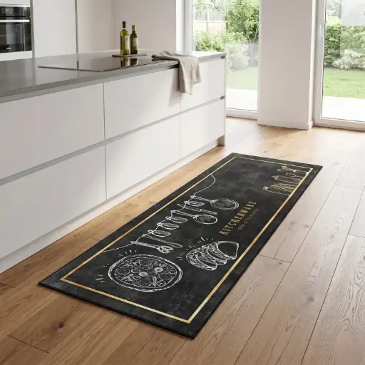 [MH-CAR34] 360 HOME MY KITCHEN CARPET 50*150 CRYSTAL VELVET 