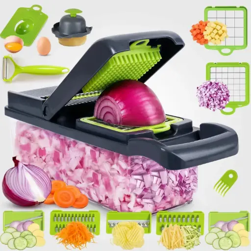 [MK-VC] 360 HOME MY KITCHEN VEGETABLE CUTTER 16 PIECES