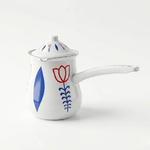 [MK-CPOT1] 360 MY KITCHEN ENAMEL COFFEE POT WITH LID PACK OF 6