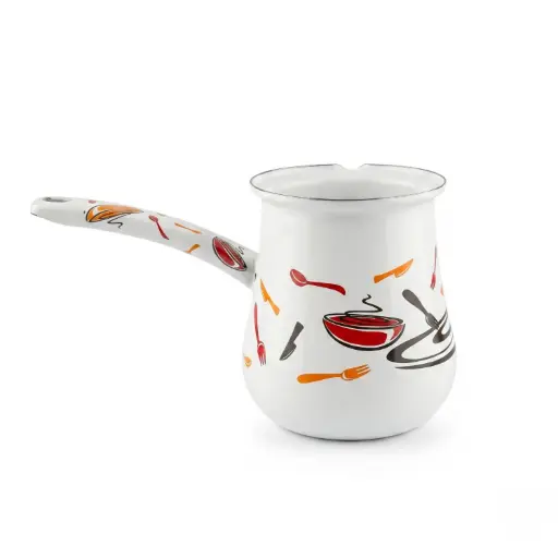 [MK-CPOT5] 360 MY KITCHEN ENAMEL COFFEE POT WITH LID PACK OF 6