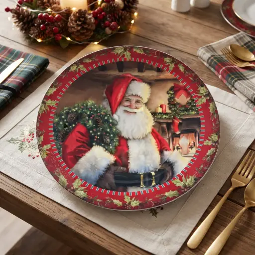 [CH-MYP3] 360 HOME MY HOME CHRISTMAS PLATEMAT Plastic 33CM