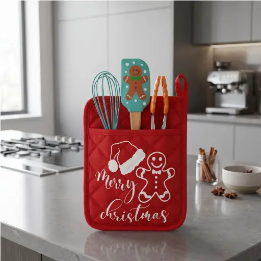 [MK-BTO11] 360 HOME kitchen utensil storage pocket DURABLE FABRIC multiple compartments