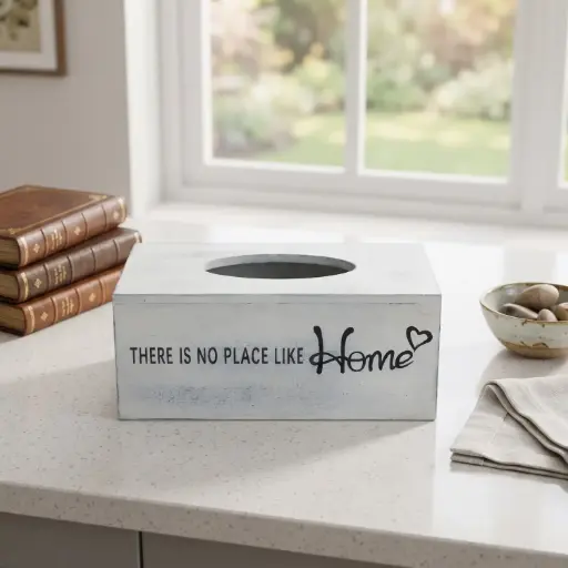 [MH-TB29] 360 HOME TISSUE BOX MDF 24*13.5*9 Each bubble bag contains four pieces in one inner box