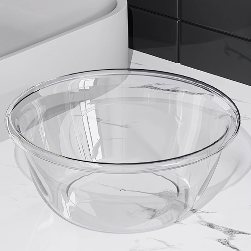 [MK-PB4] 360 HOME CASSEROLE DISHES  CLEAR WITH MATCHING GLASS LIDS  37.5*23*14cm PLASTIC