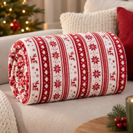[MT26-66CH3] 360 HOME CHRISTMAS BLANKET 150*200