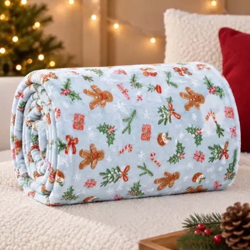 [MT26-66CH6] 360 HOME CHRISTMAS BLANKET 150*200