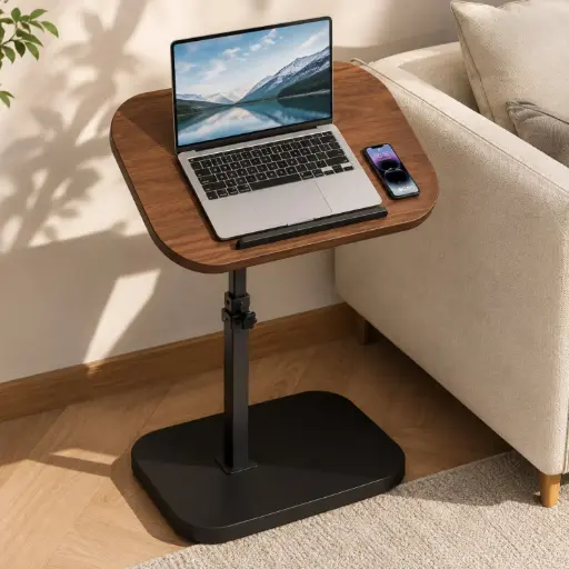 [MH-IT2] 360 HOME MY HOME COFFEE TABLE ANGLED FORWARD/BACKWARD FOR LAPTOP 45-80*30*40CM