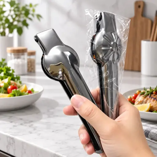 [MK-MKI6] 360 HOME MY KITCHEN STAINLESS STEEL CHESTNUT & NUT CRACKER 15.5X5CM
