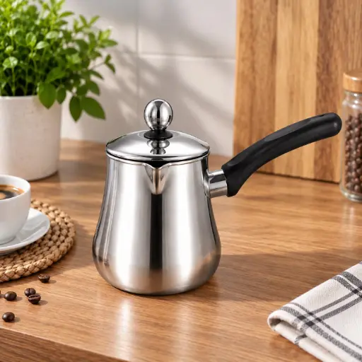 [MK-MKI14] 360 HOME MY KITCHEN COFFEE POT RAKWE 350ML STAINLESS STEEL